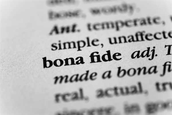 MSMS Advocacy Impacts Rules Activity on Bona Fide Issue