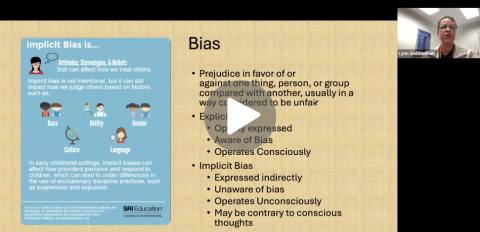 screenshot from lecture