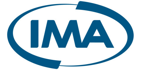 Blue IMA logo
