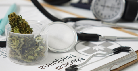 Medical Marijuana and doctor chart