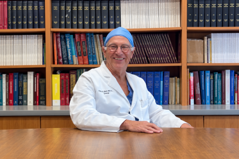 Doctor Phillip Wise in White Coat